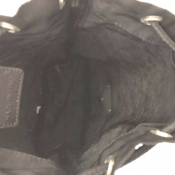 Prada Women's Black Nylon Vela Drawstring Pouch Bag - Picture 7 of 8